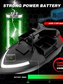 Flytec V020 с GPS 40точки, Батерия 12000mAh