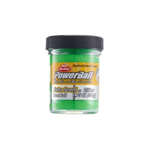 BERKLEY - POWERBAIT EXTRA SCENT GLITTER Spring Green