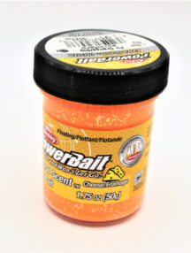 Плуваща паста за пъстърва Berkley Extra Scent Glitter, Trout Bait Cheese – Fluorescent Orange