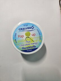 CRALUSSO Мини топчета Fluo mini boilie 10 мм Fluo Chocolate-Mango