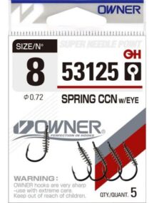 Куки Owner SPRING CHINU BLACK CHROME – 53125