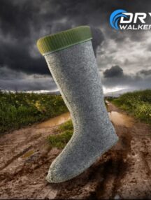 Резервни Чорапи за Ботуши DRY WALKER X_Track Ultra Green (Дълги)