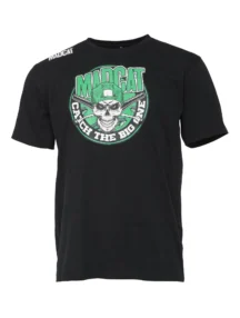 MADCAT Skull T-Shirt – Комфорт и агресивна визия от лидера в риболова на сом!