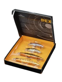 Berkley DEX Bullet Jerk Trout Colors Box е луксозен комплект от 6 специализирани воблера
